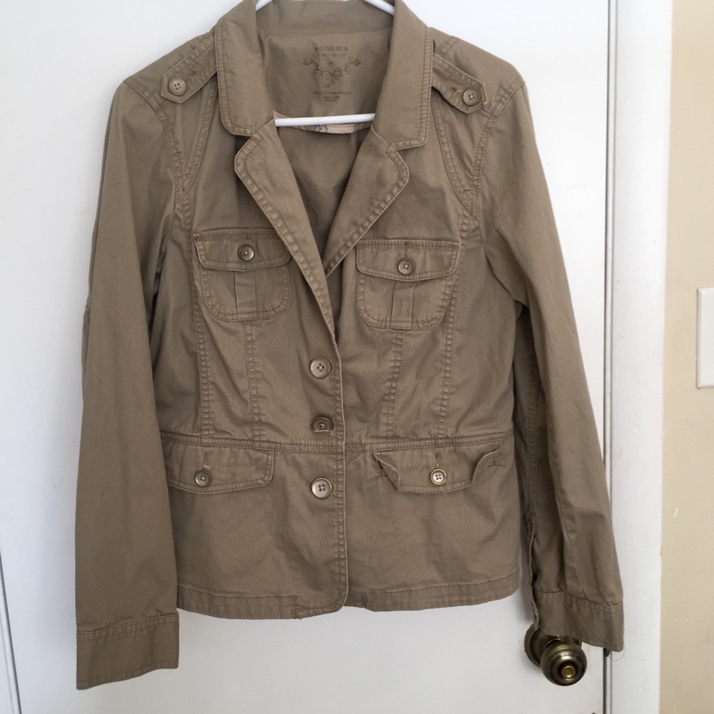 Tan jacket/blazer